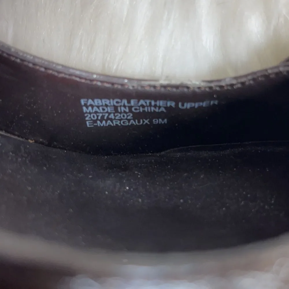 Etienne Aigner Margaux Signature Brown Heels‎ Sz 9